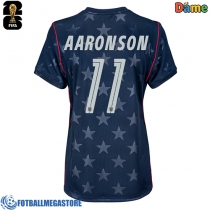Fotballdrakt Dame Forente stater Brenden Aaronson #11 Bortedrakt VM 2026 Kortermet